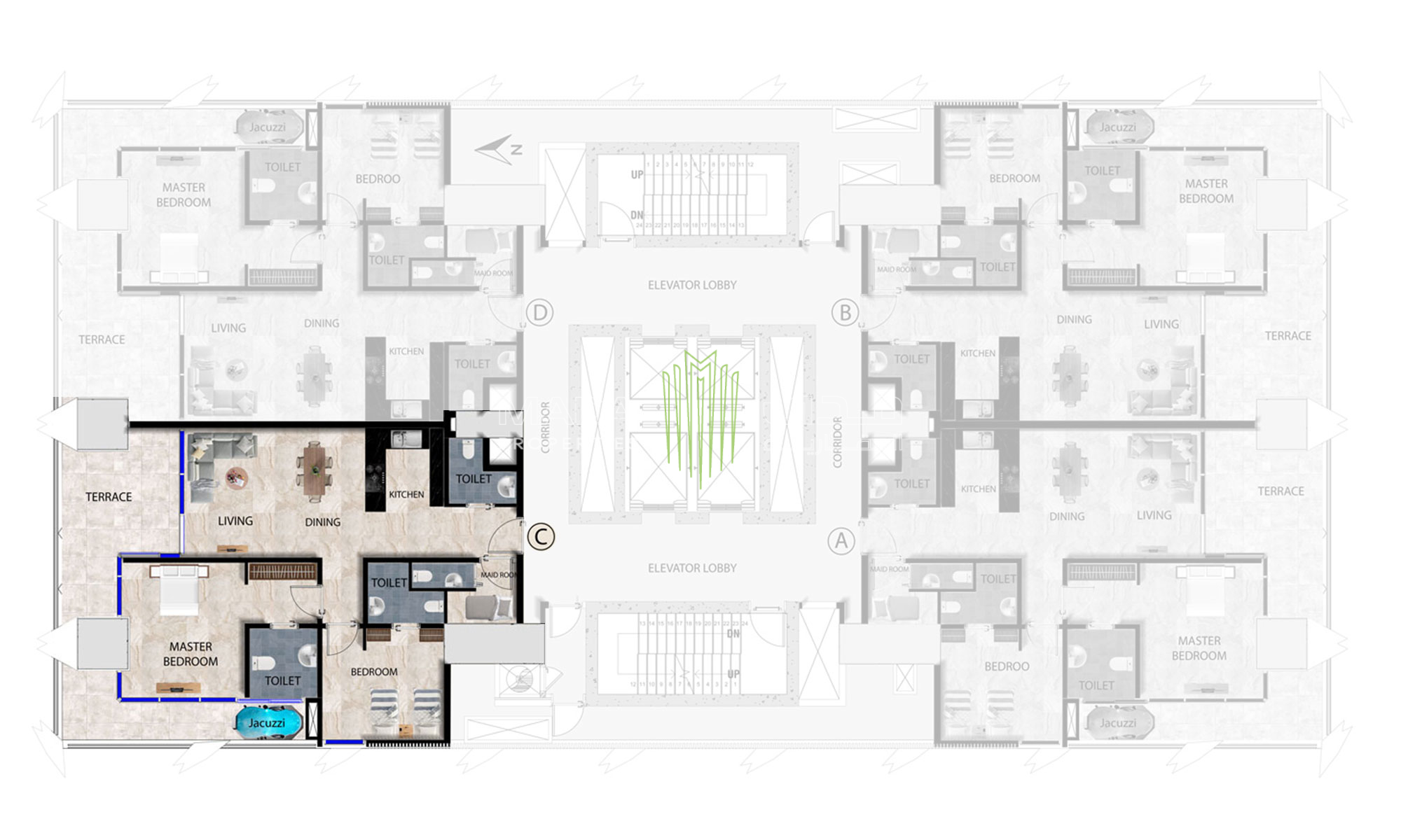 عرض تصميم الوحدة