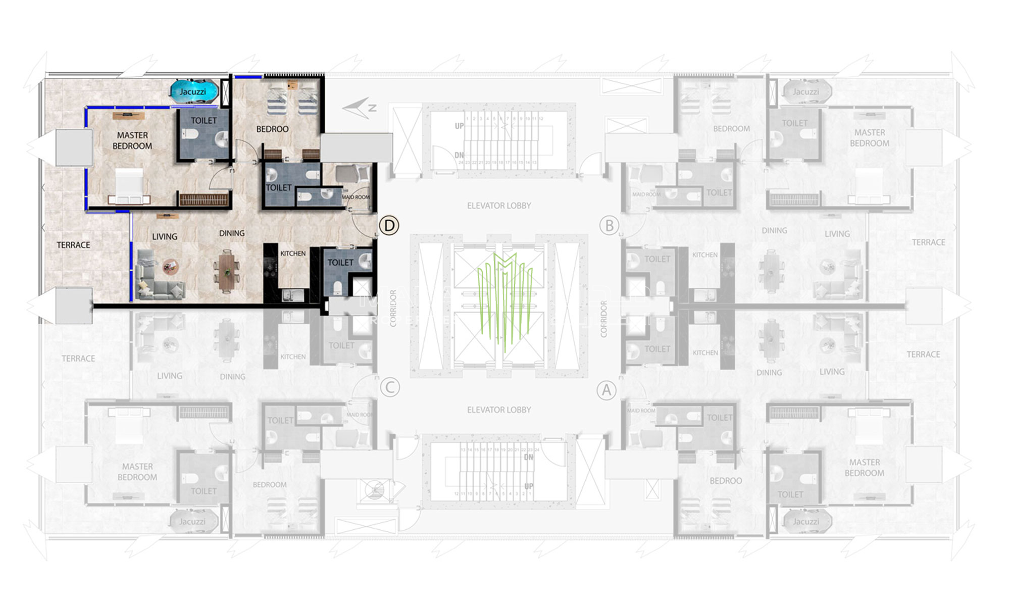 عرض تصميم الوحدة