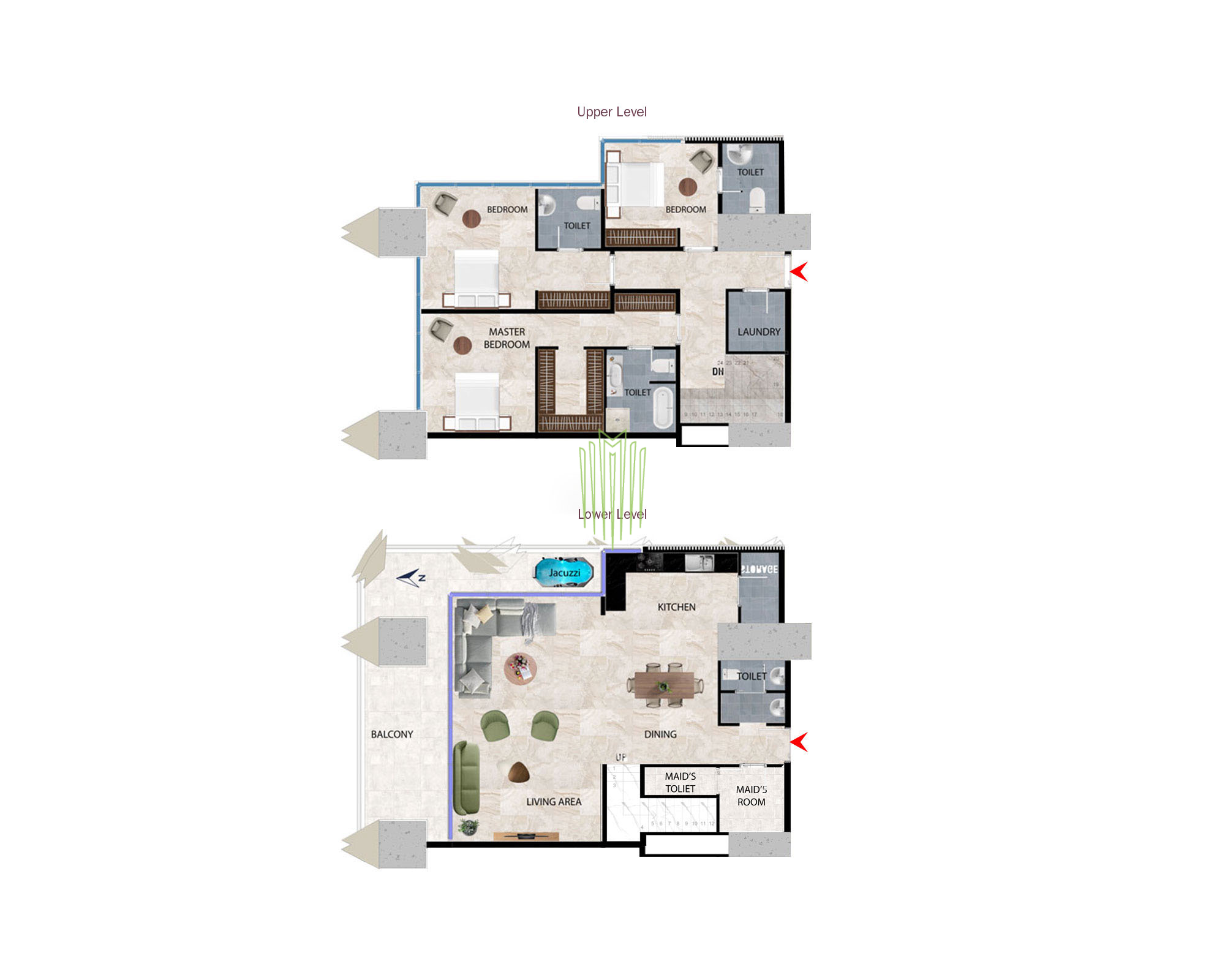 عرض تصميم الوحدة