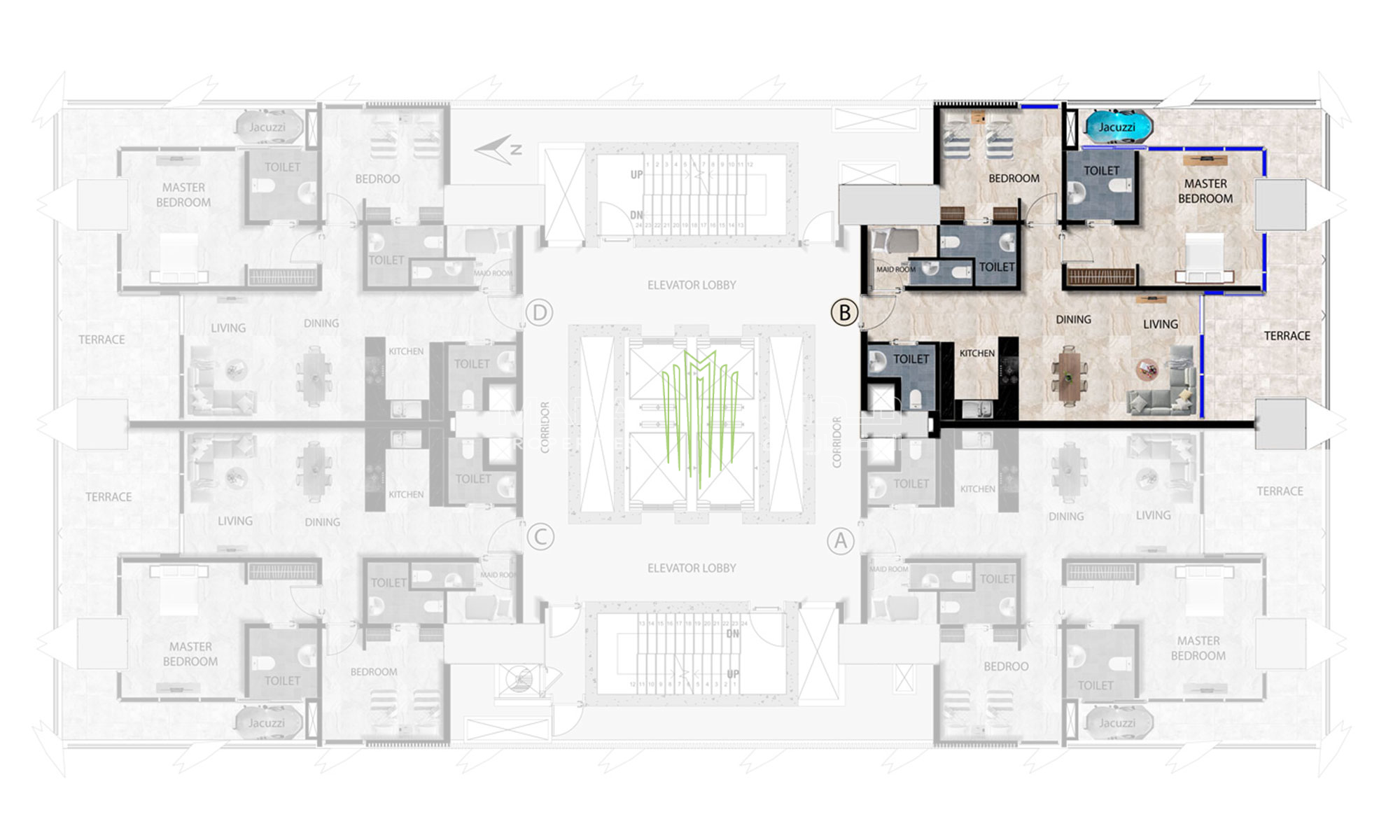 عرض تصميم الوحدة