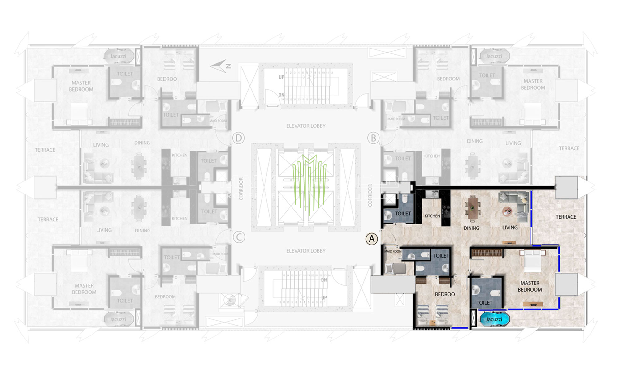 عرض تصميم الوحدة