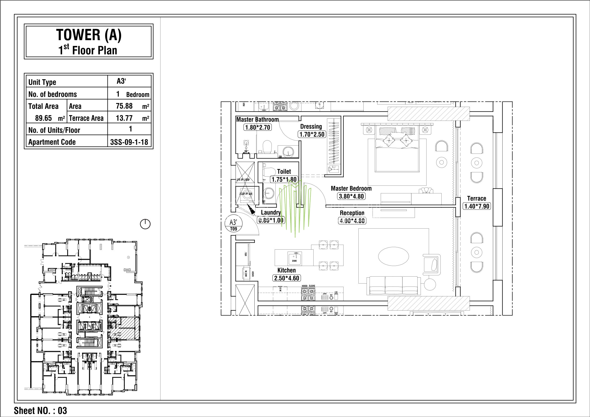 عرض تصميم الوحدة
