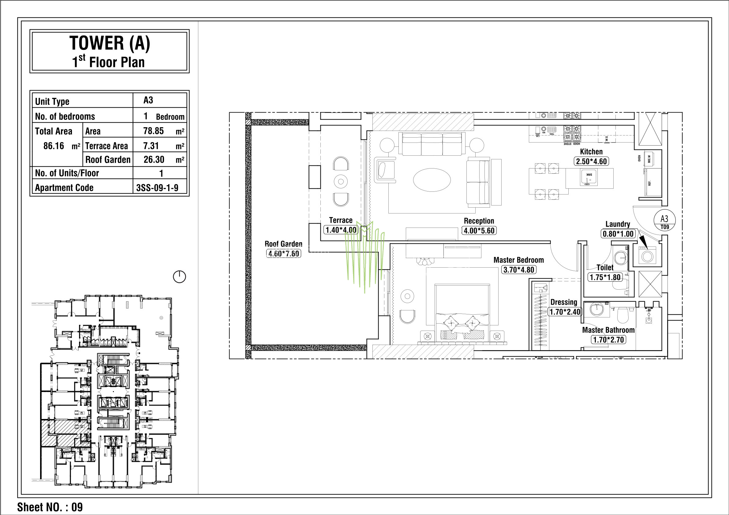 عرض تصميم الوحدة
