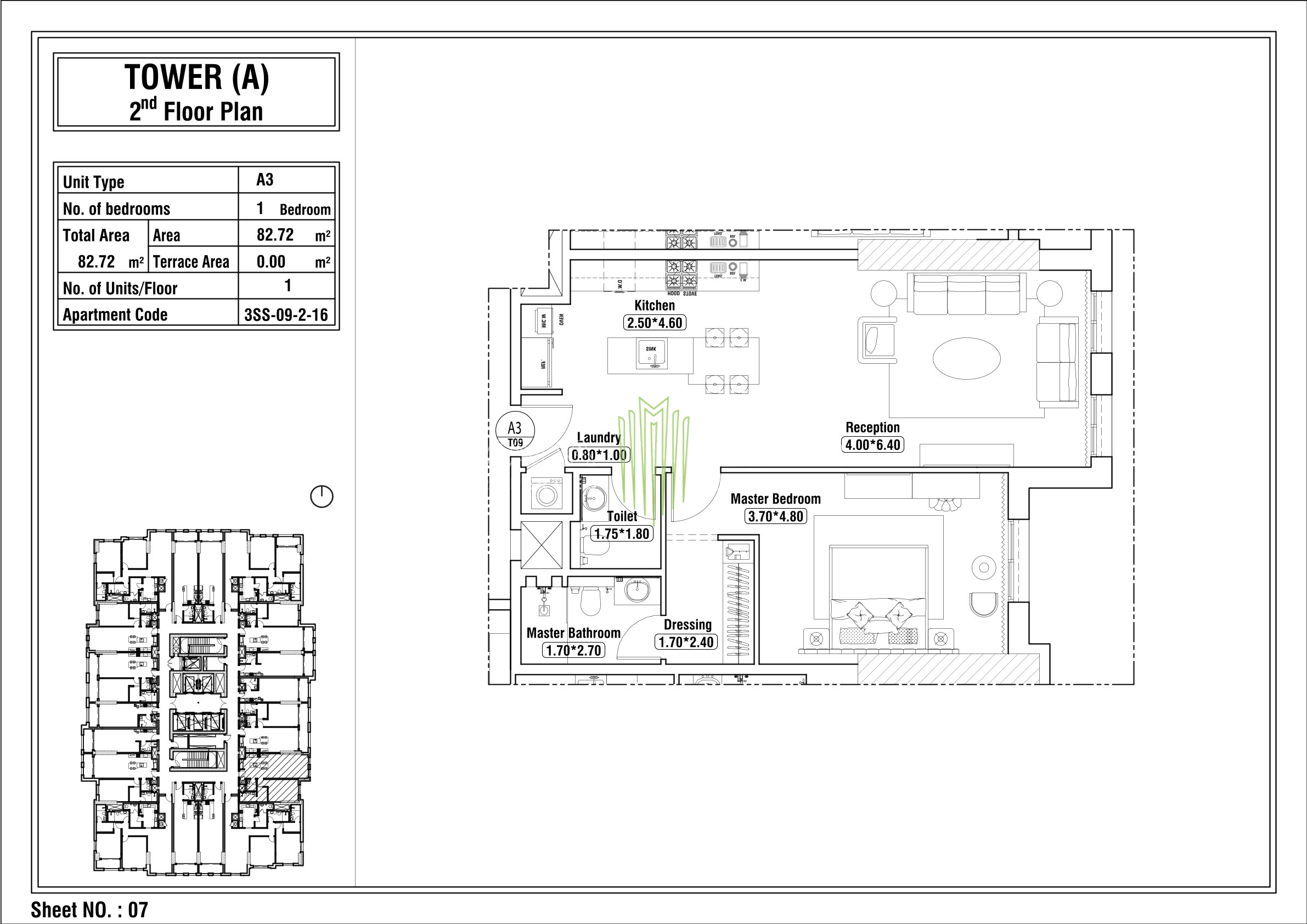عرض تصميم الوحدة