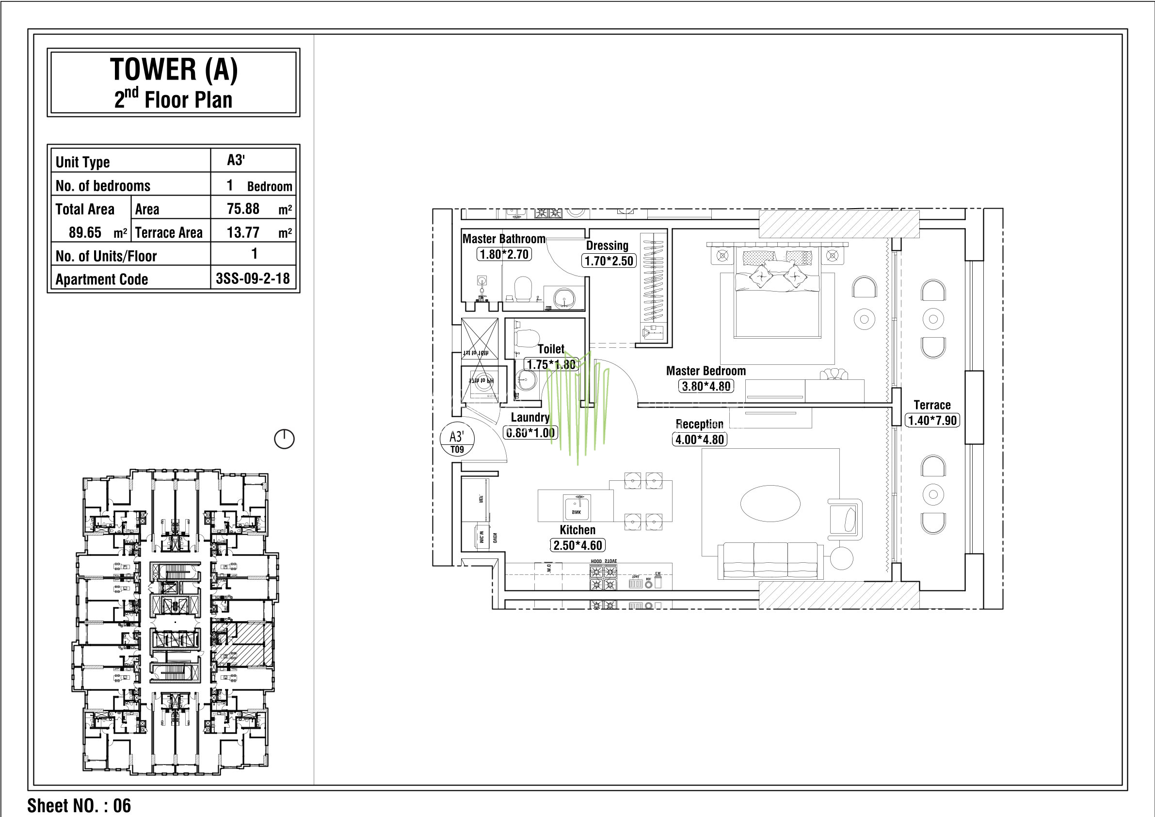 عرض تصميم الوحدة