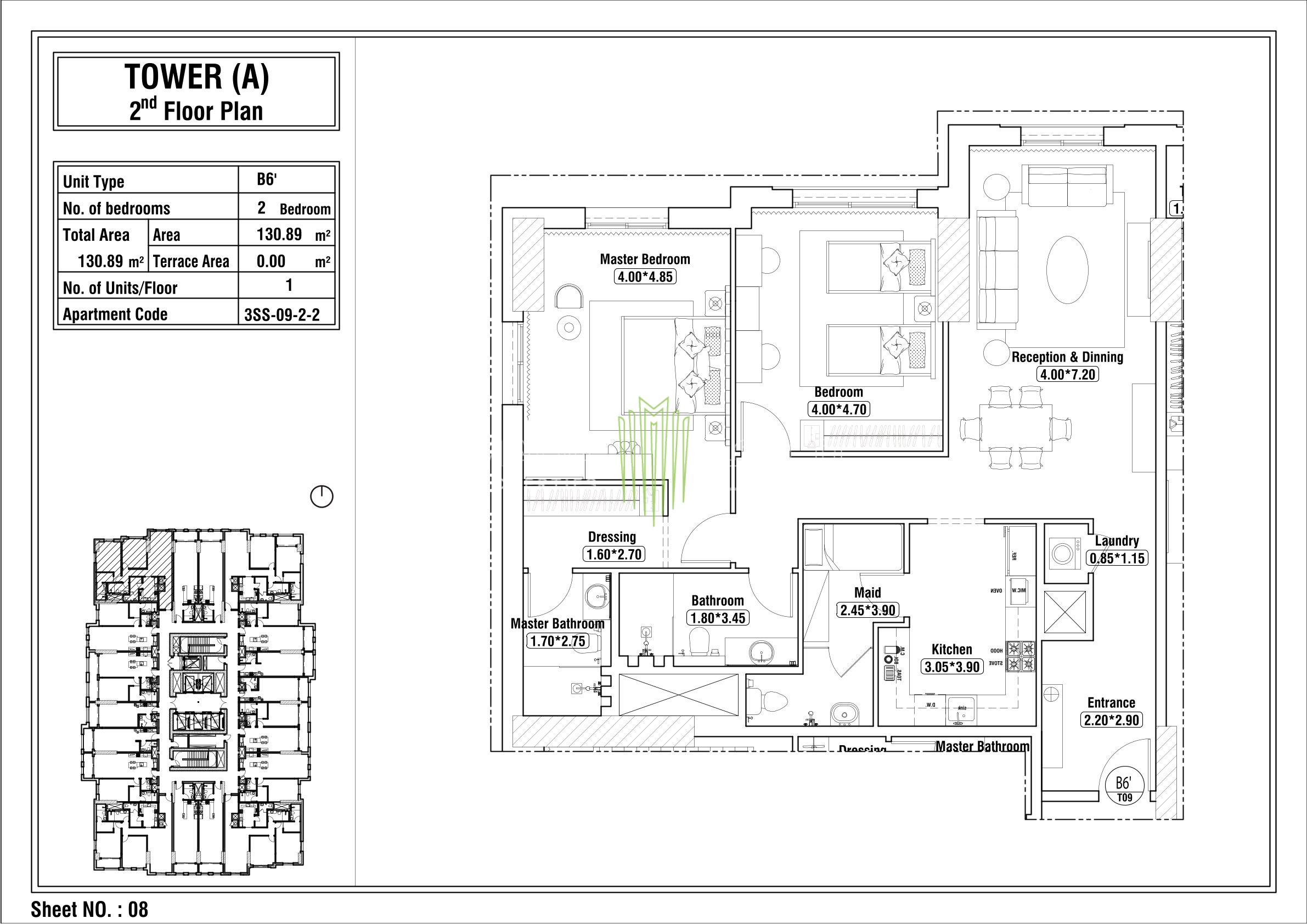 عرض تصميم الوحدة