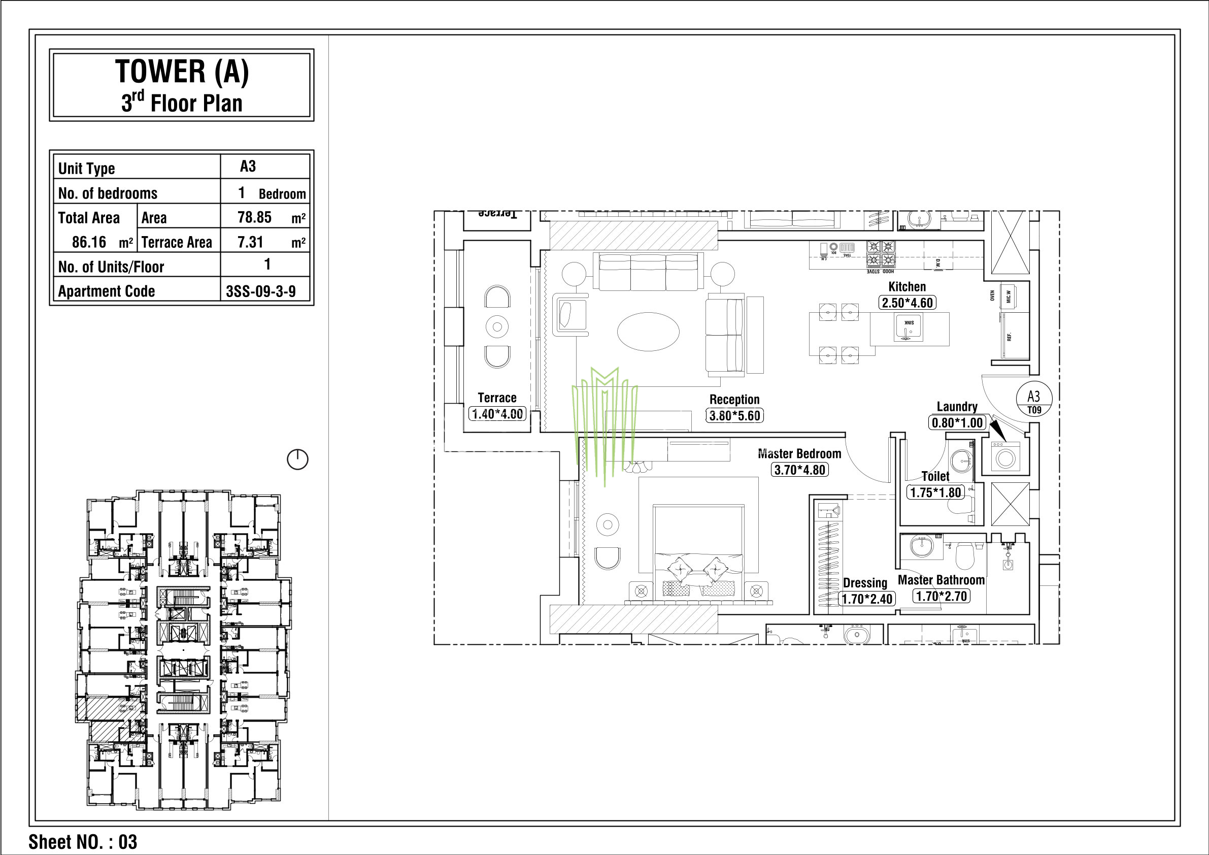 عرض تصميم الوحدة