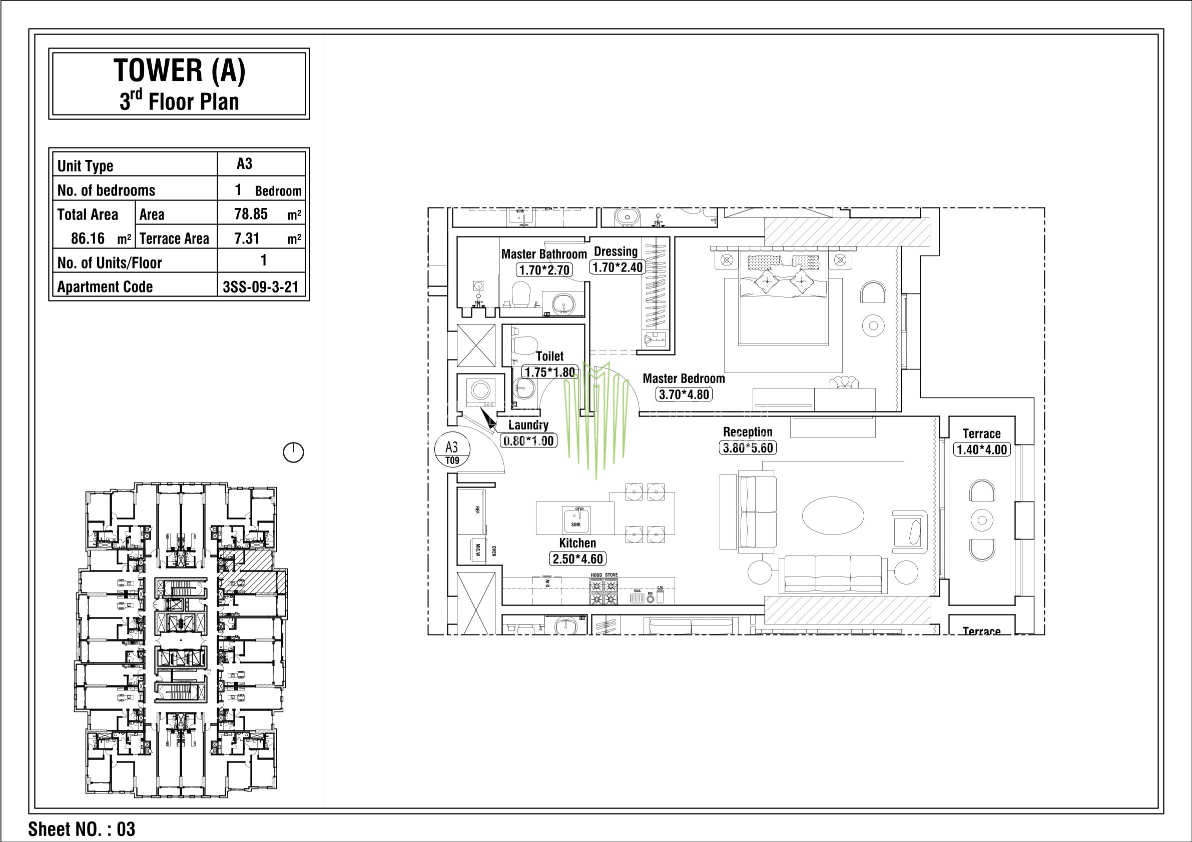عرض تصميم الوحدة