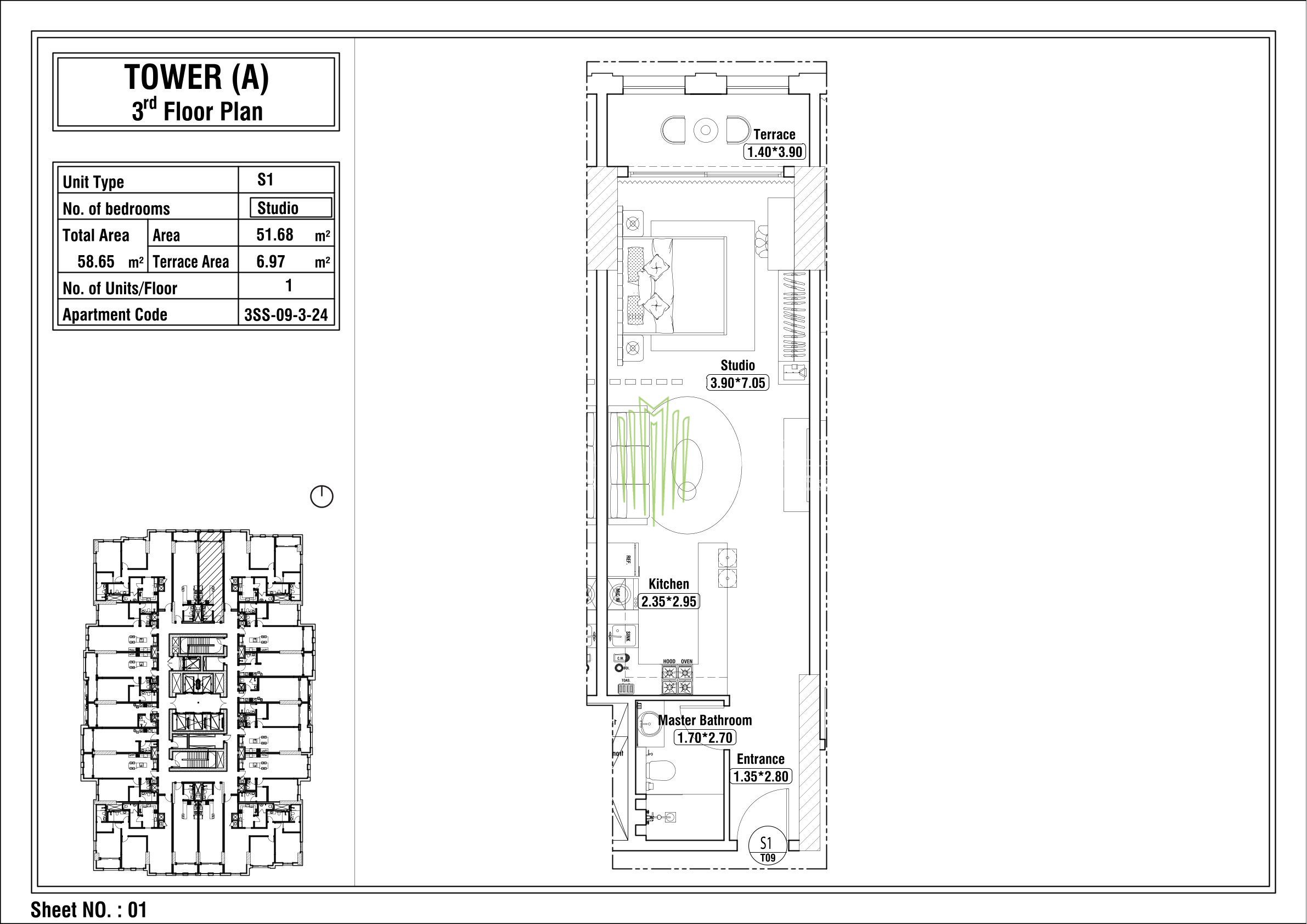 عرض تصميم الوحدة