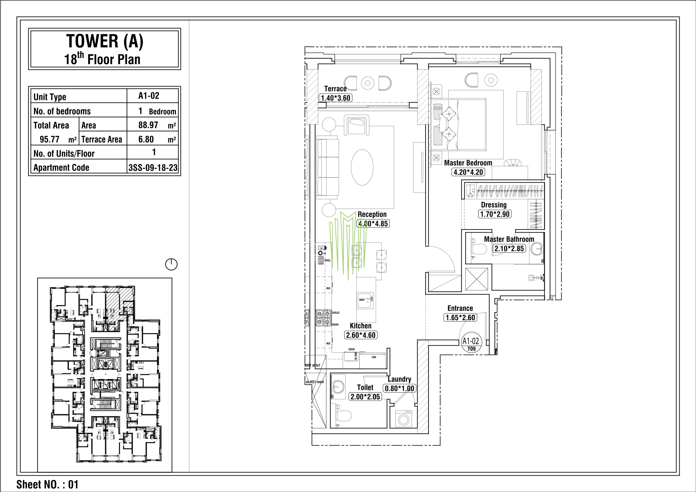 عرض تصميم الوحدة
