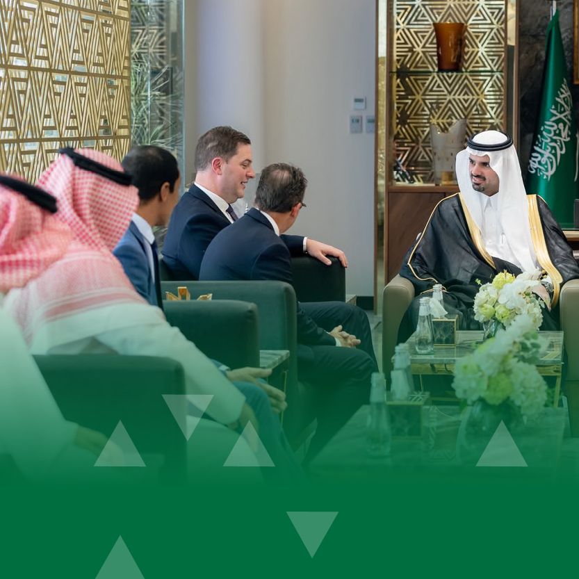His Highness the Mayor of Riyadh Meets with the Mayor of Cape Town